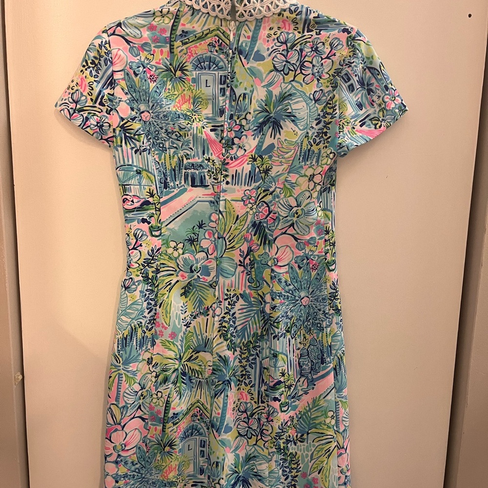 Lilly Pulitzer Adrena Stretch Shift Dress - Picture 3 of 3